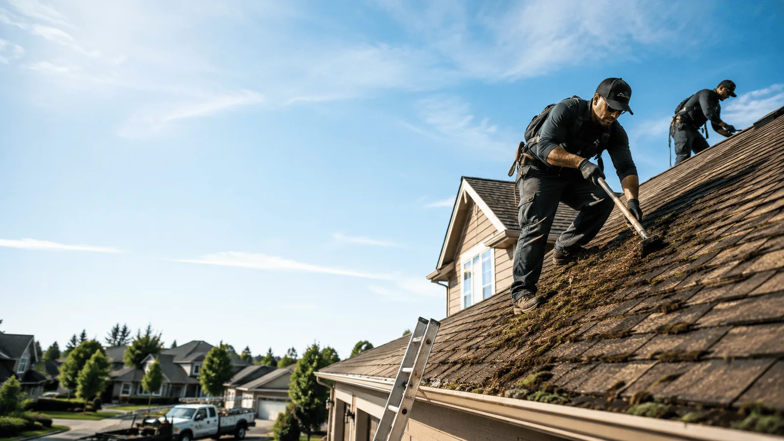 Roof Moss Removal in Chesapeake Beach, MD near me